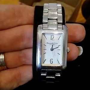 Kenneth Cole silver watch